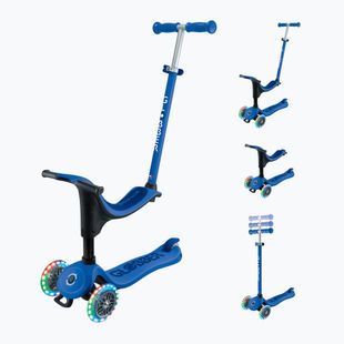 Hulajnoga trójkołowa dziecięca Globber Go.Up Sporty Lights navy blue