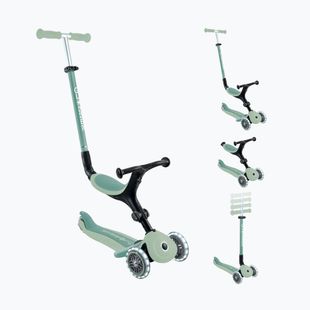 Hulajnoga trójkołowa dziecięca Globber Go.Up Active Ecologic Lights pistachio