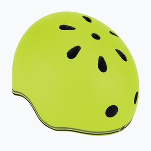 Kask dziecięcy Globber Go.Up Lights lime green