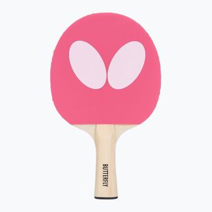 Rakietka do tenisa stołowego Butterfly Logo pink