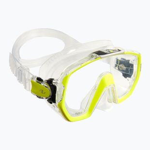 Maska do nurkowania TUSA Freedom Elite white/yellow