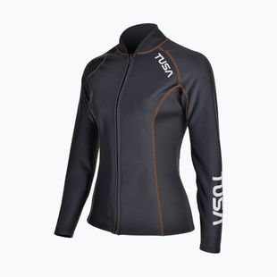 Longsleeve do pływania damski TUSA Rashguard Thermal black