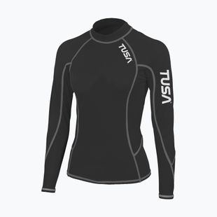 Longsleeve do pływania damski TUSA Rashguard black