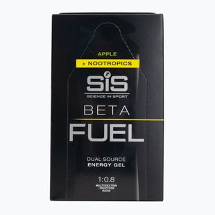 Zestaw żeli energetycznych Science in Sport Beta Fuel Energy + Nootropics 6 x 60 ml apple