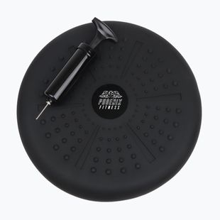 Poduszka sensoryczna Phoenix Fitness dwustronna 33 cm czarny