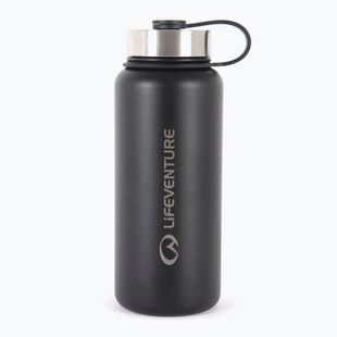 Butelka termiczna Lifeventure Stainless Steel Flask 1000 ml black