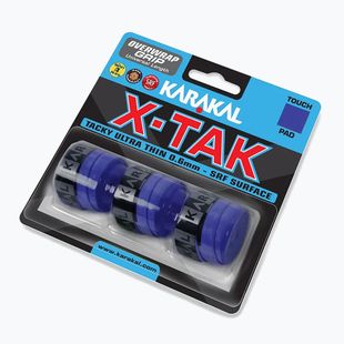 Owijka do rakiety squash Karakal X Tak 3 pack blue