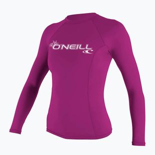 Longsleeve do pływania damski O'Neill Basic Skins Rash Guard fox pink