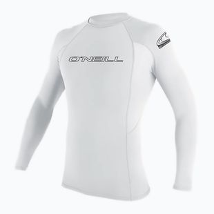 Longsleeve do pływania męski O'Neill Basic Skins Rash Guard white