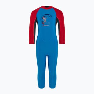 Pianka do pływania dziecięca O'Neill Toddler Reactor-2 2 mm Back Zip Full ocean/graphite/red