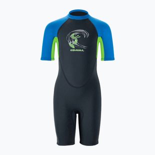 Pianka do pływania dziecięca O'Neill Toddler Reactor-2 2 mm Back Zip graphite/dayglo/ocean