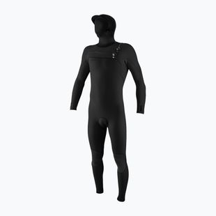 Pianka do pływania męska O'Neill Hyperfreak 4/3+ mm Chest Zip with Hood black/black