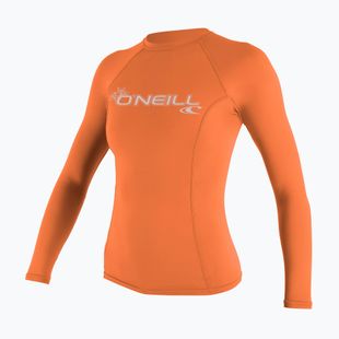 Longsleeve do pływania damski O'Neill Basic Skins Rash Guard light grapefruit