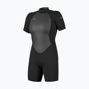 Pianka do pływania damska O'Neill Reactor-2 2mm Back Zip SS Spring IS7 black/black