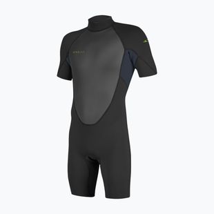Pianka do pływania dziecięca O'Neill Youth Reactor-2 2mm Back Zip SS Spring black/slate