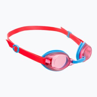 Okulary do pływania dziecięce Speedo Jet V2 turquoise/lava red