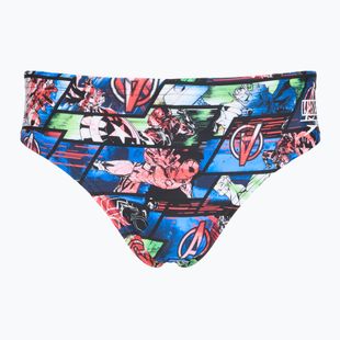 Slipy pływackie dziecięce Speedo Allover 6.5 cm Briefs black/blue