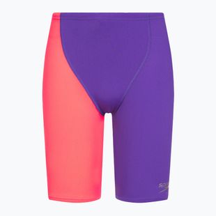 Jammery pływackie dziecięce Speedo Endurance+ High Waist Jammer purple/red