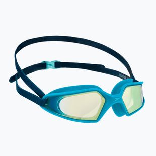 Okulary do pływania dziecięce Speedo Hydropulse Mirror navy/blue bay/yellow gold