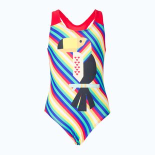 Strój pływacki jednoczęściowy dziecięcy Speedo Essential Allover multicolor