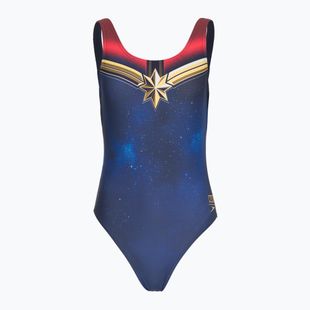 Strój pływacki jednoczęściowy damski Speedo Digital Placement U-Back blue/red