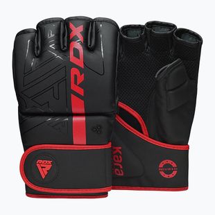 Rękawice grapplingowe RDX Grappling F6 matte red