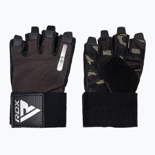 Rękawiczki treningowe RDX T2 Half brown