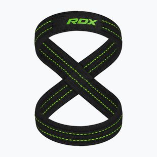 Paski do podnoszenia ciężarów RDX Weight Lifting 8 Figure Strap army green