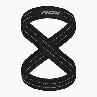 Paski do podnoszenia ciężarów RDX Weight Lifting 8 Figure Strap grey