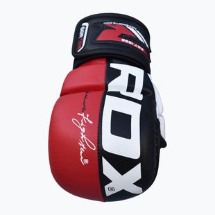 Rękawice grapplingowe RDX Grappling Glove REX T6 Plus red