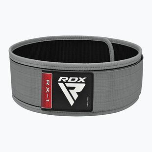 Pas do podnoszenia ciężarów RDX RX1 Weight Lifting Strap gray