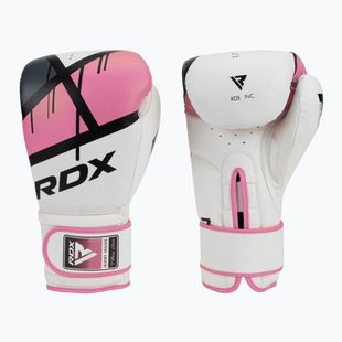 Rękawice bokserskie damskie RDX BGR-F7 pink