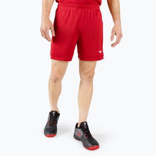 Spodenki treningowe męskie Mizuno High-Kyu czerwone V2EB700162