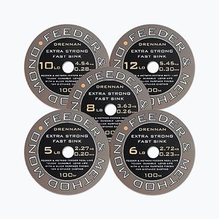 Żyłka do methody Drennan Feeder Method Mono brązowa LCFMM212