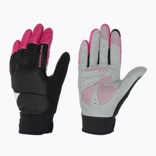 Rękawiczki rowerowe damskie Endura Windchill W cerise