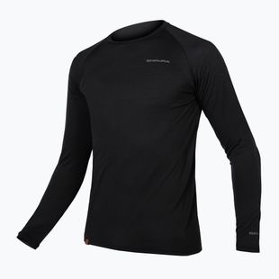 Longsleeve rowerowy męski Endura Baabaa Merino black