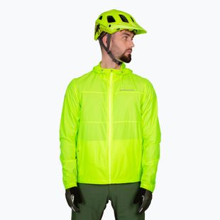 Kurtka rowerowa męska Endura Hummvee Windshell hi-viz yellow
