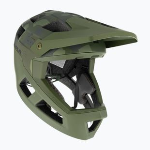 Kask rowerowy dziecięcy Endura Singletrack Full Face Youth olive green
