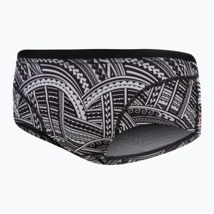 Bokserki pływackie męskie ZONE3 Kona Speed Brief Shorts tribal print/black/ white/orange