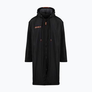 Płaszcz ZONE3 Recycled Robe Parka black/grey/orange