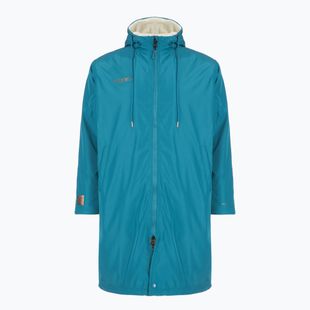 Płaszcz ZONE3 Recycled Thermo-tech Robe Parka teal/copper