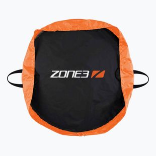 Mata do przebierania ZONE3 Wetsuit Changing Mat black/orange