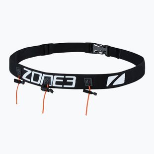 Pas startowy ZONE3 Racebelt - Gel Loops V2 black/white
