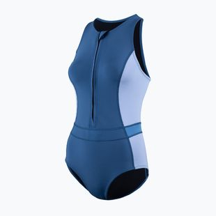 Pianka do pływania damska ZONE3 Yulex Sleeveless multi blue/white