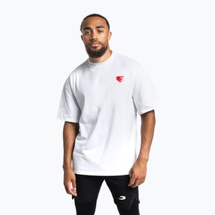 Koszulka męska Boxraw Boxing is Love Oversized white