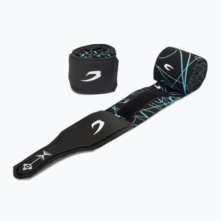 Bandaże bokserskie BOXRAW Dyscyplined Thought Hand Wraps 450 cm black