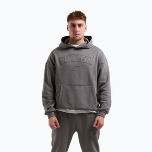 Bluza męska BOXRAW East Street Hoodie distressed grey