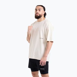 Koszulka męska BOXRAW Sparring Club Oversized washed beige