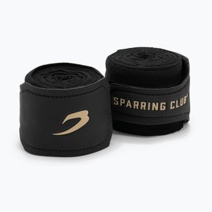 Bandaże bokserskie BOXRAW Sparring Club Hand Wraps 450 cm black