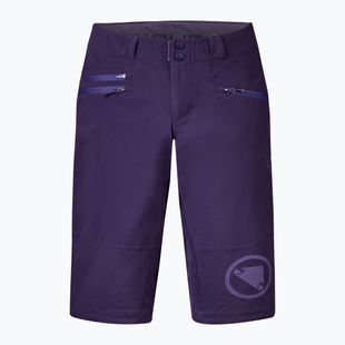 Spodenki rowerowe damskie Endura Singletrack II Short W bramble